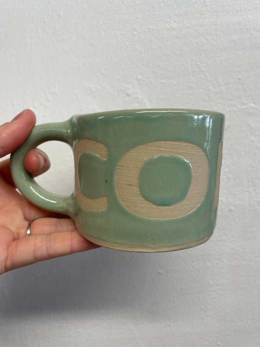 Mug -  Pottery #1550 - Coffee