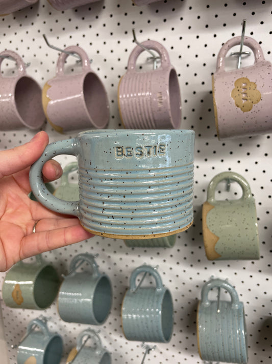 Mug -  Pottery #1406 - Bestie