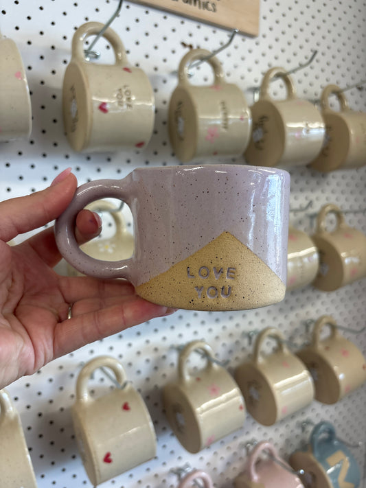 Mug - Pottery #1675 - Love You