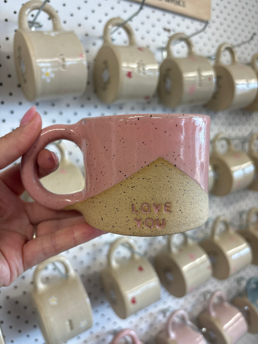 Mug - Pottery #1664 - Love You