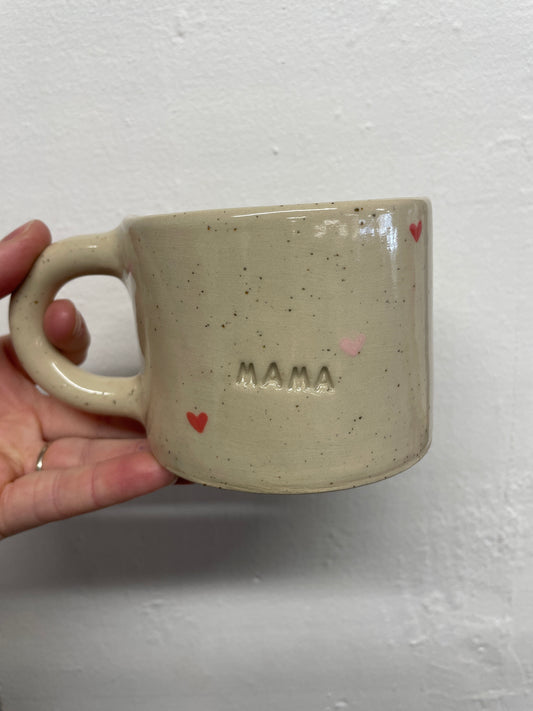 Mug -  Pottery #1522 - Mama