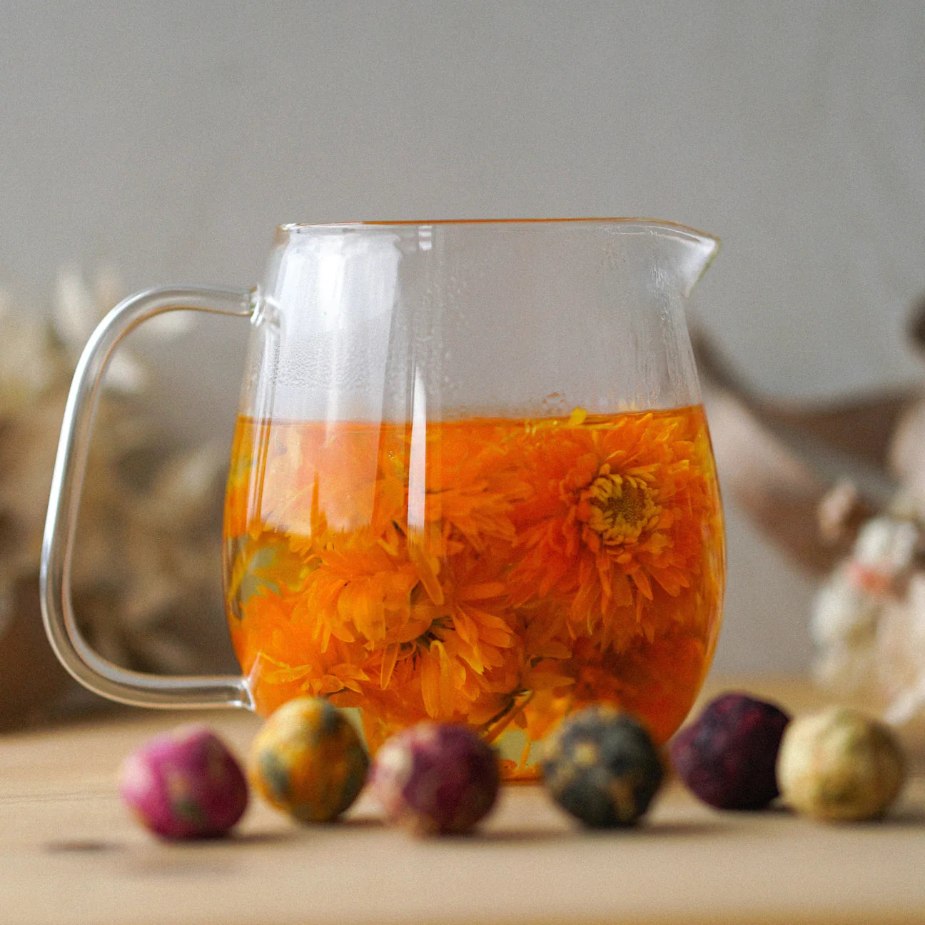 Tea Balls - Blooming - In Glass Tube