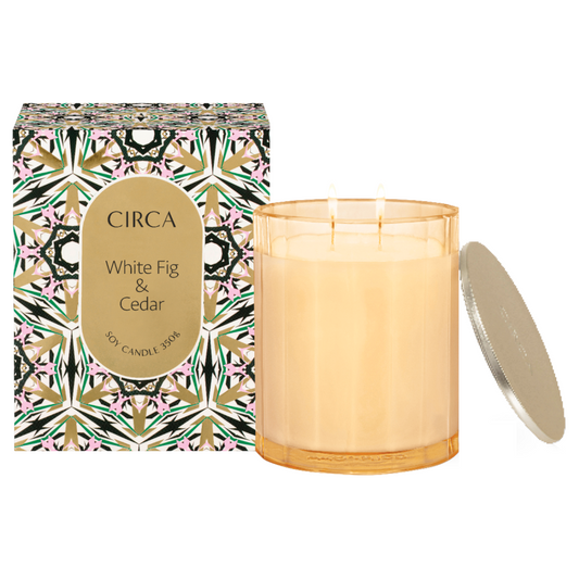 Candle - White Fig & Cedar 350g