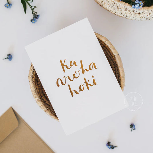 Greeting Card - Ka aroha hoki (With Deepest Sympathy)