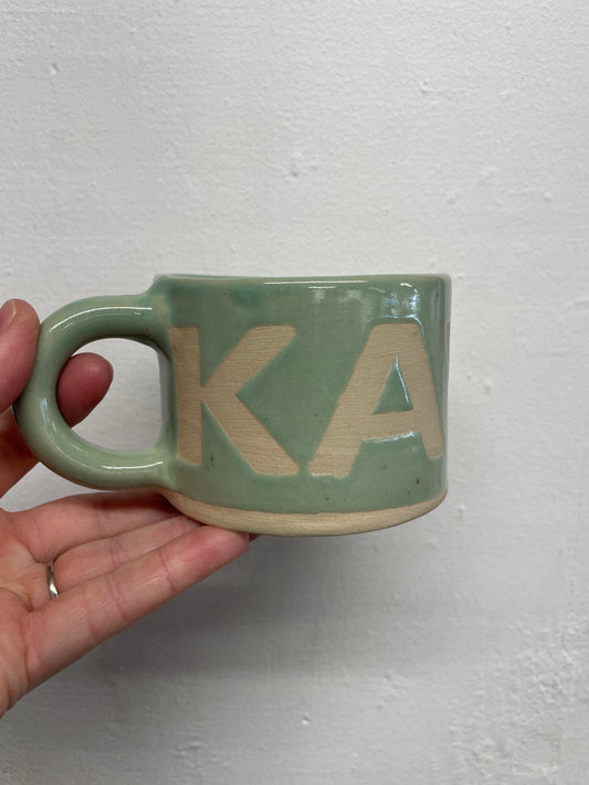 Mug -  Pottery #1547 - Kawhe