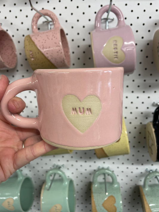 Mug -  Pottery #1321 - Mum
