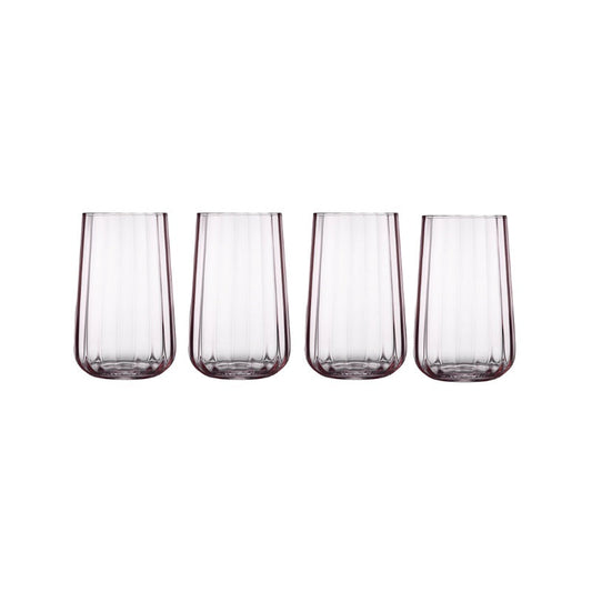 Highball Tumblers - Esme - Set of 4 - Blush