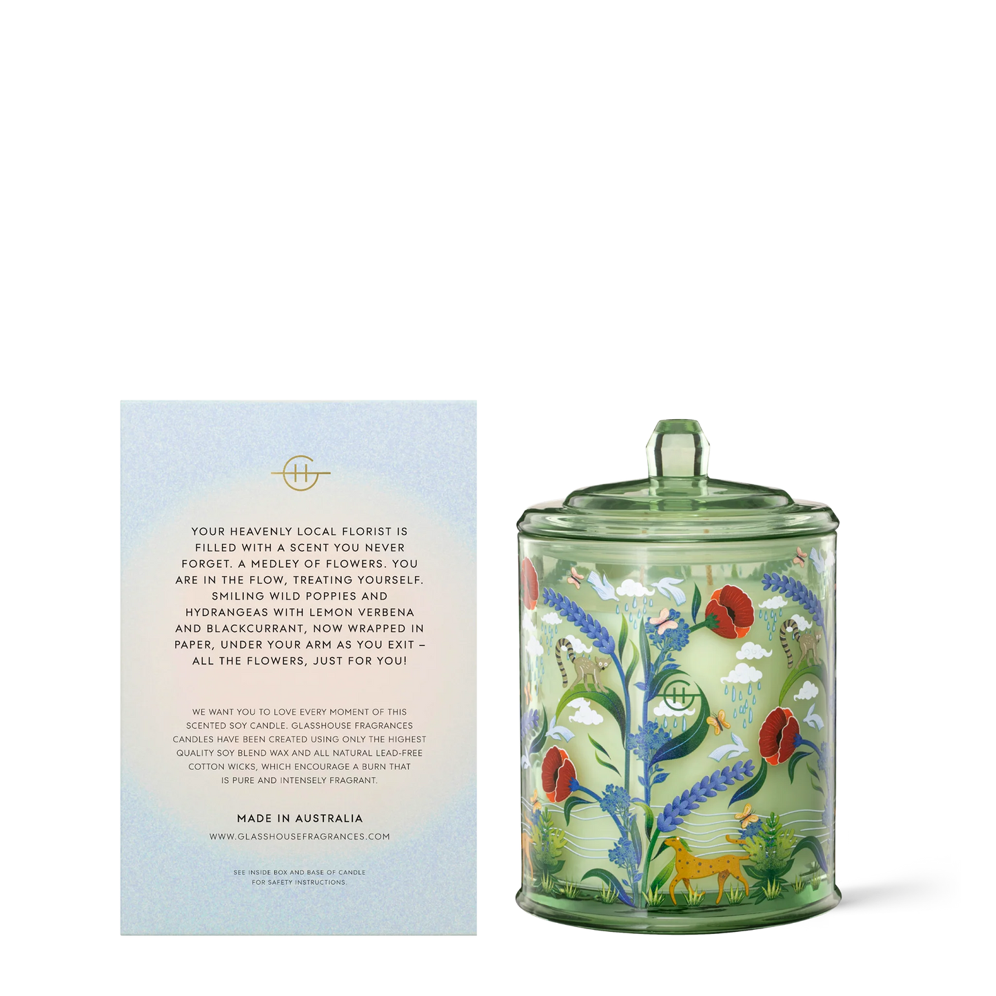 Candle - GLASSHOUSE - Flower Therapy - Limited Edition