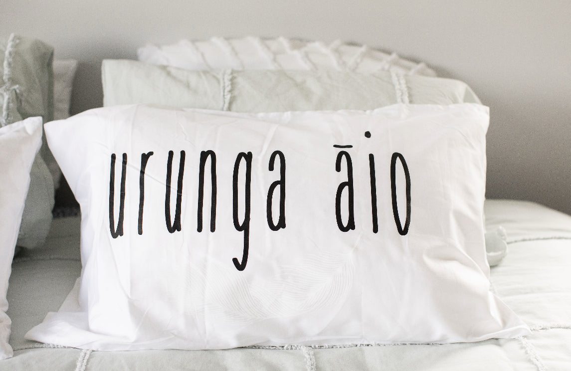 Pillow Case - Single - Urunga āio (Calm Sleep)