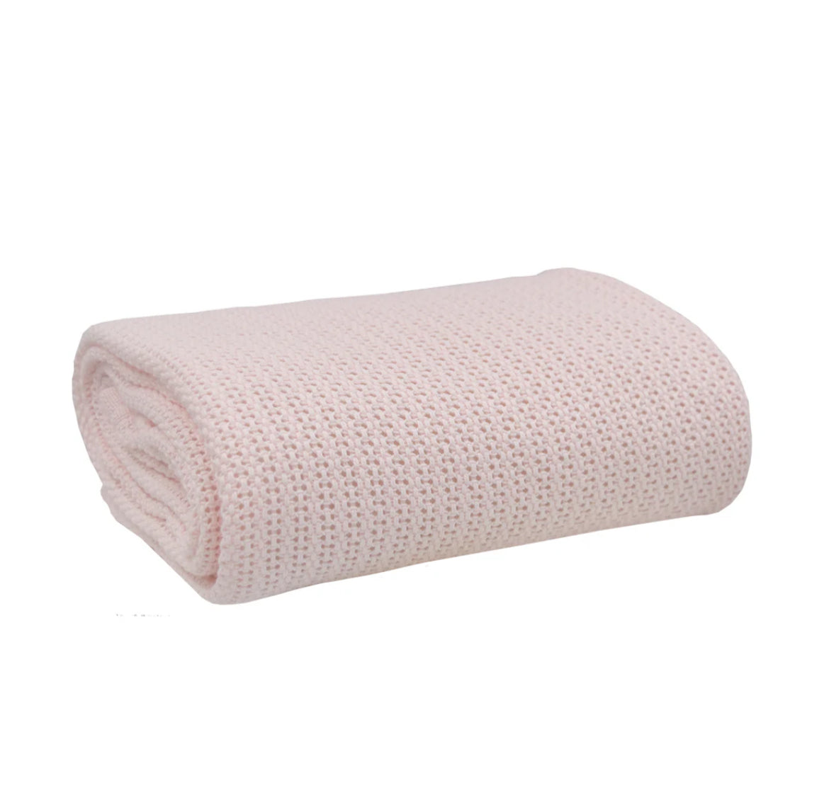 Baby Blanket - Cellular - Blush