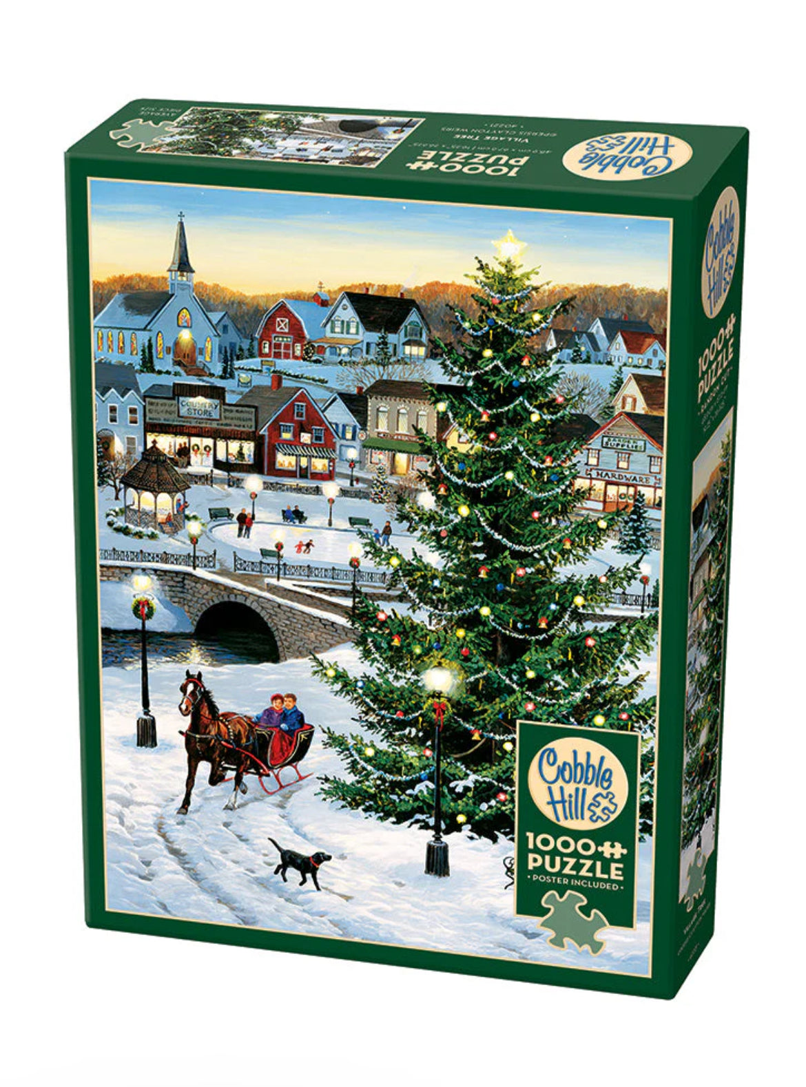 Puzzle - Christmas - Village Tree