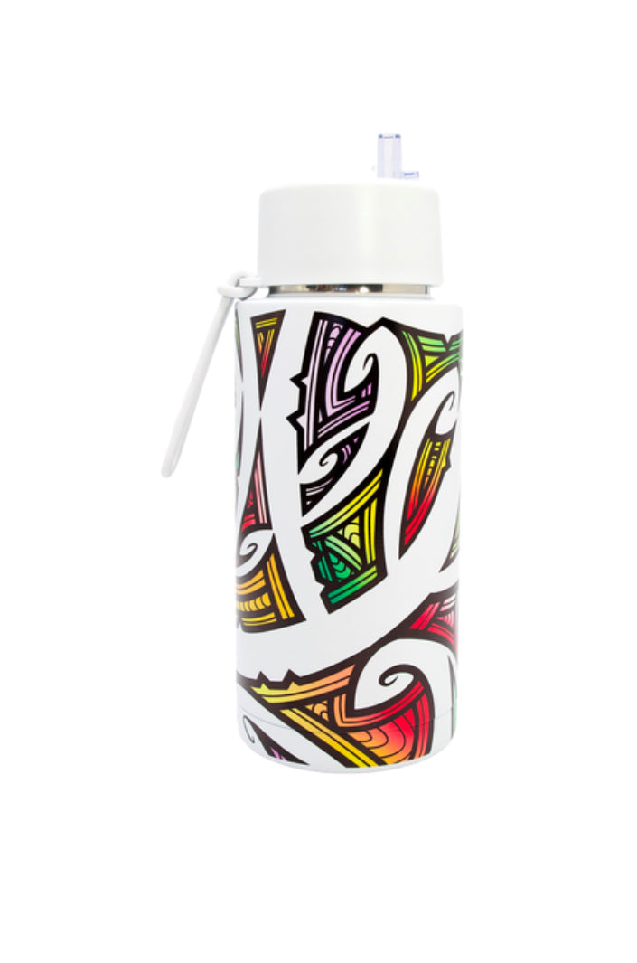 Drink Bottle 1L - Miriama Grace-Smith - Coloured - Moana Road