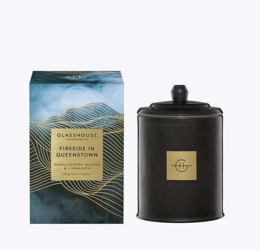 Candle - GH - Fireside in Queenstown (Smouldering Woods & Cinnamon) - 380g