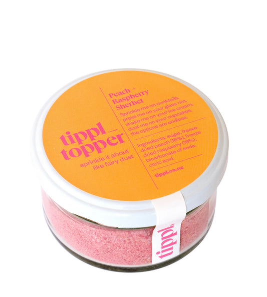 Tippl Topper - Peach & Raspberry Sherbet