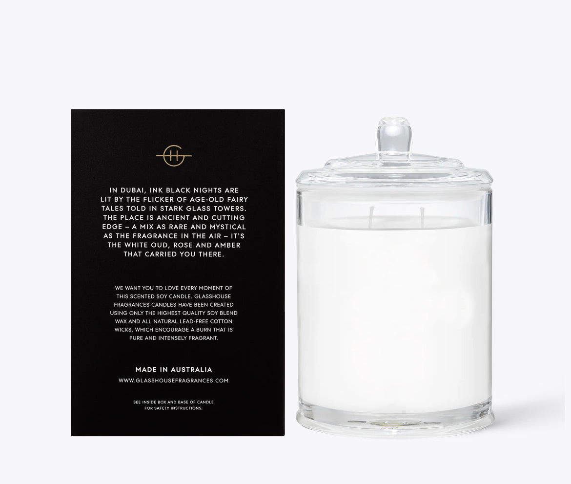 Candle - GH - Arabian Nights  (White Oud) - 380g