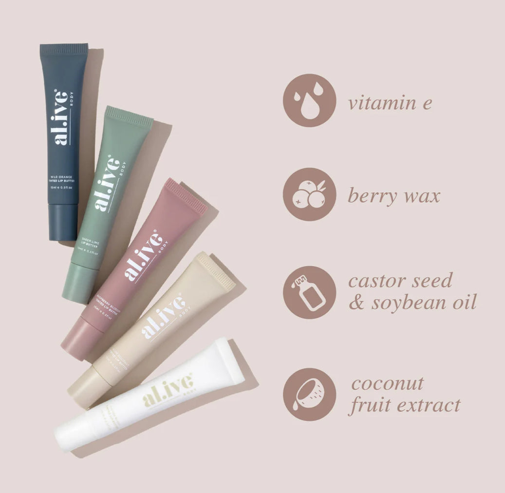 Tinted Lip Butter - Al.ive - Nude Coconut