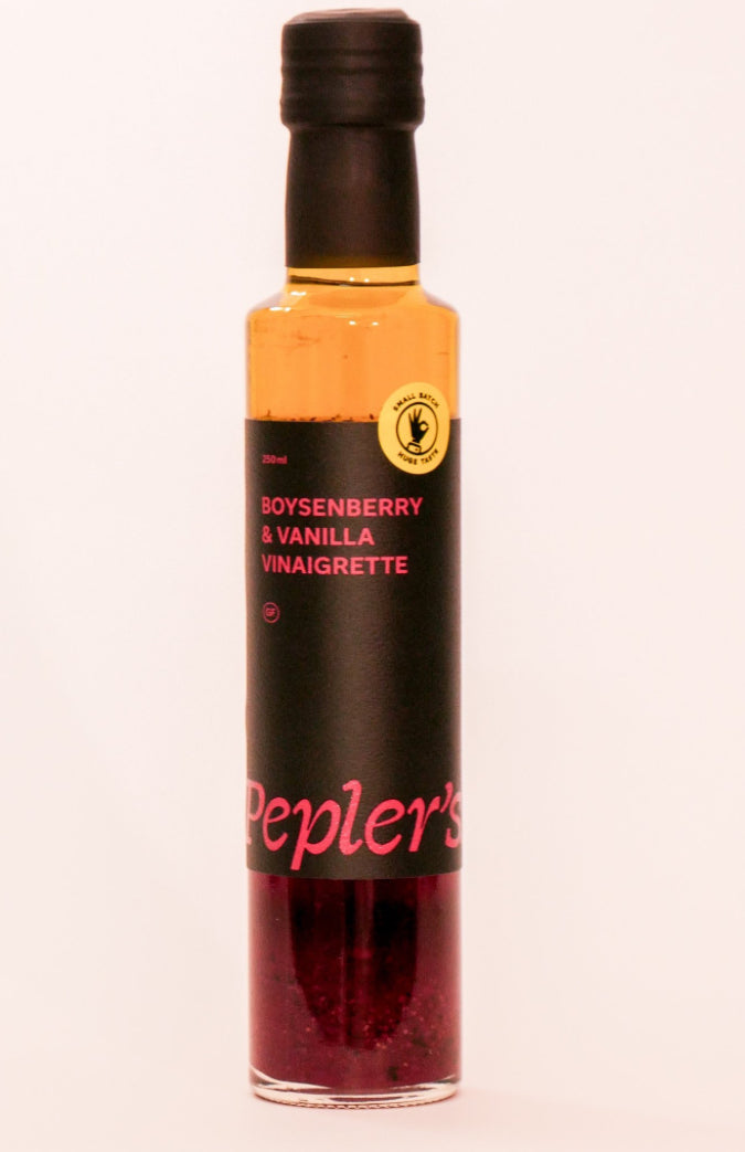 Peplers - Boysenberry + Vanilla Vinaigrette - 250ml