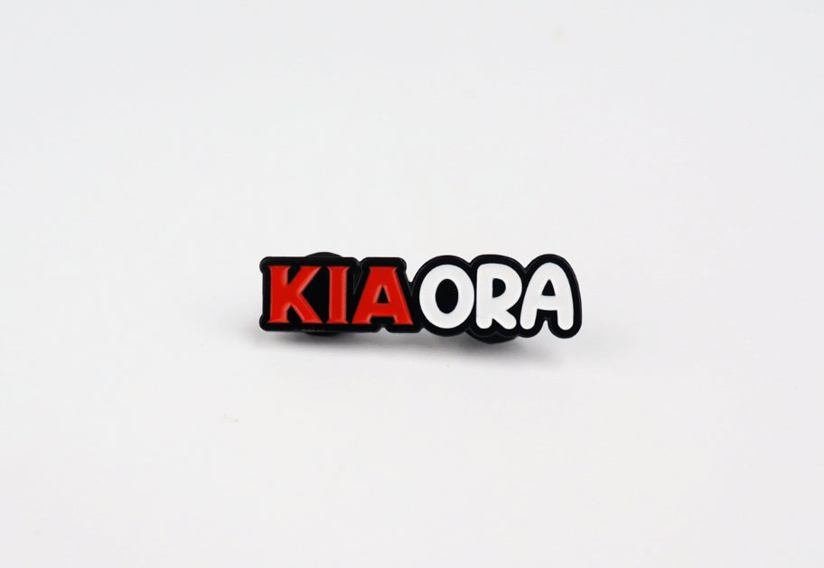 Badge Pin - Kia ora - Enamel