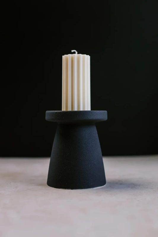 Candle Decor - Groovy Pillar