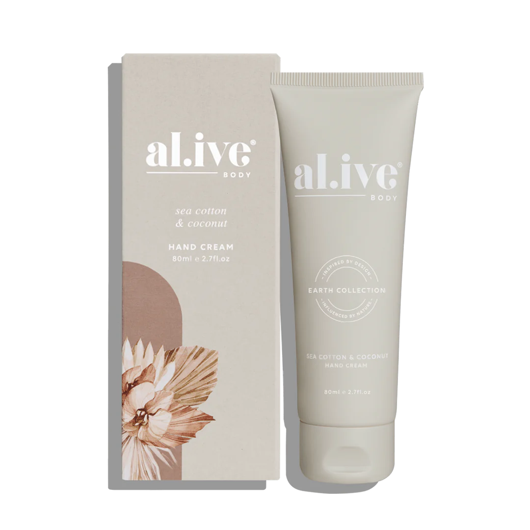 Hand Cream - Al.ive - Sea Cotton & Coconut