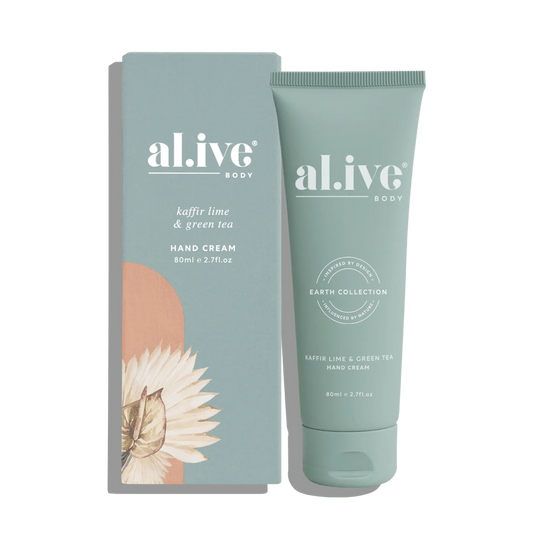 Hand Cream - Al.ive - Kaffir Lime & Green Tea