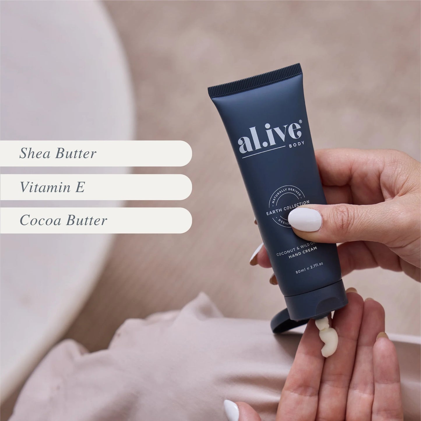 Hand Cream - Al.ive - Coconut & Wild Orange