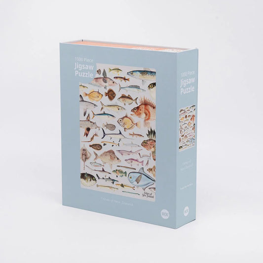 Puzzle - Fishes of NZ Jigsaw Puzzle Box