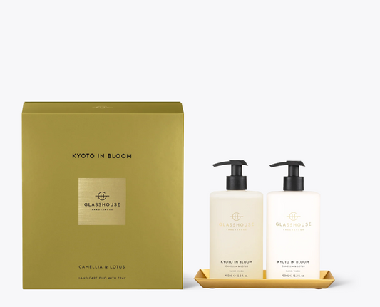 Gift Set Duo Hand Cream + Hand Wash - Kyoto in Bloom (Camellia and Lotus) - Glasshouse (Copy)