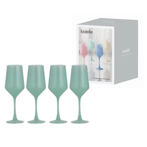 Wine Glasses - Mint