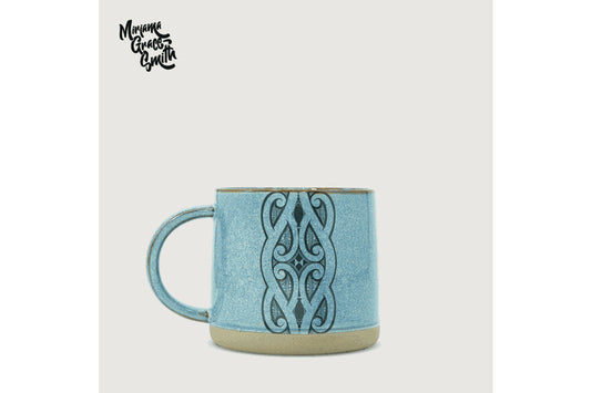 Mug - Ceramic - Miriama Grace-Smith - Moana Road - BLUE