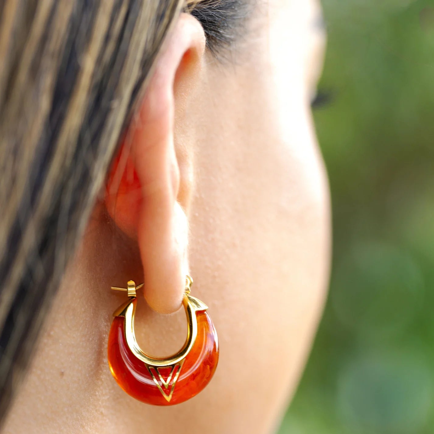 Earrings - Rerehua - Niho Taniwha