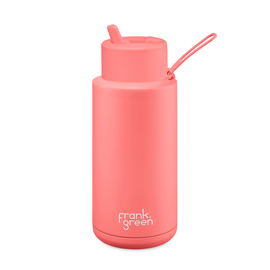 Reusable Bottle - Frank Green - 1ltr - Peach