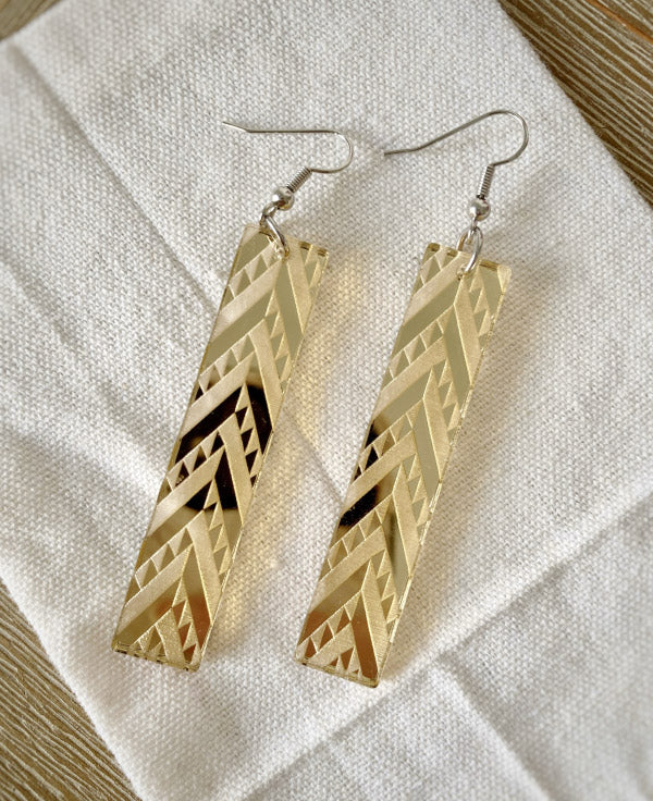 Earrings - Mako Design - Piki Ake