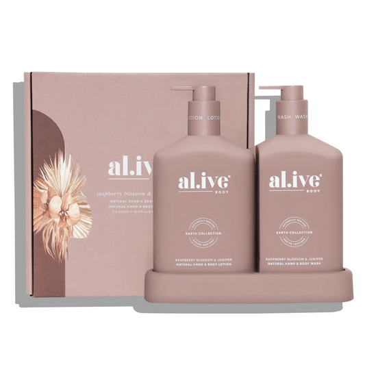 Wash & Lotion Duo - Al.ive - Raspberry Blossom & Juniper