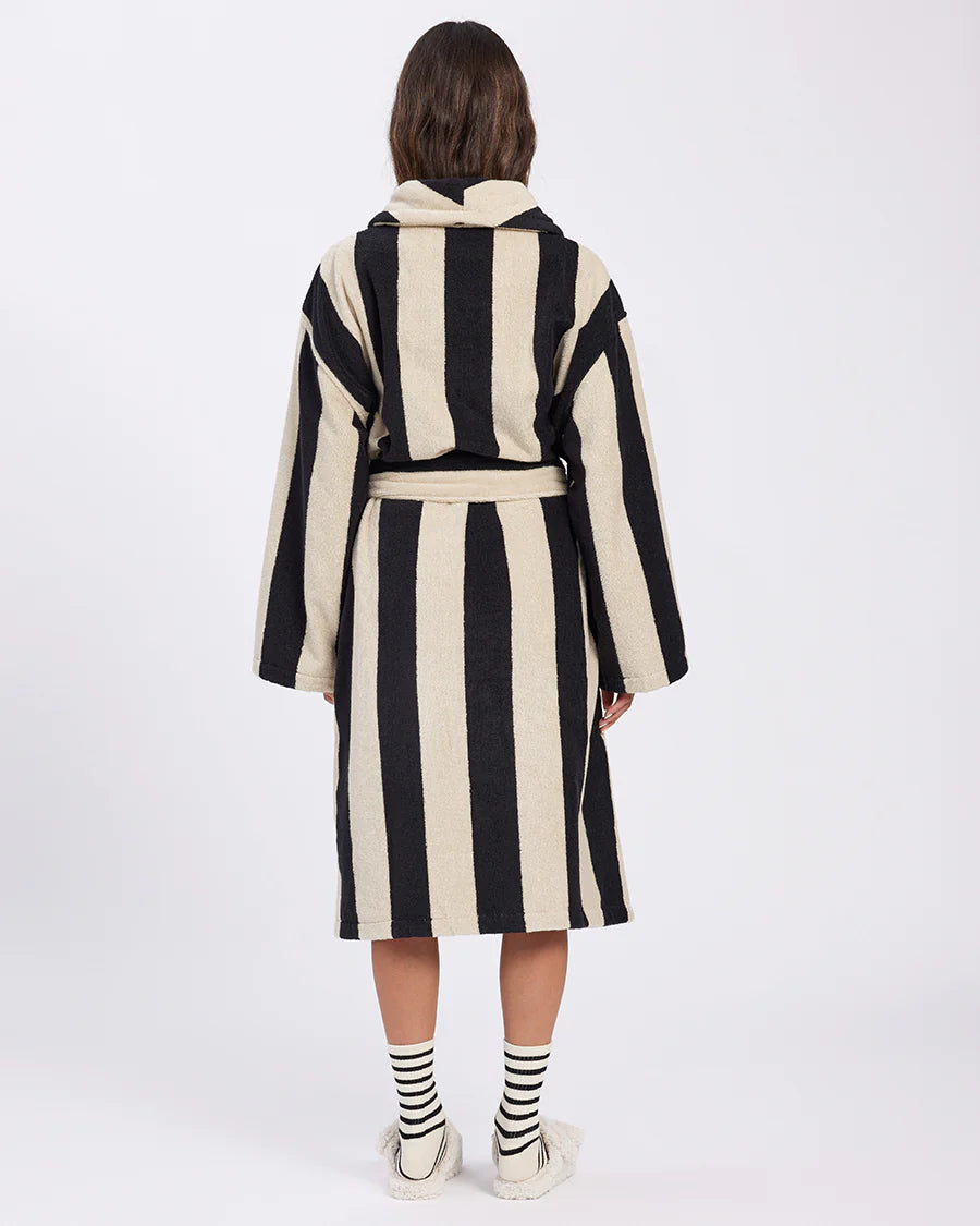 Robe - Vanilla Bean Stripe