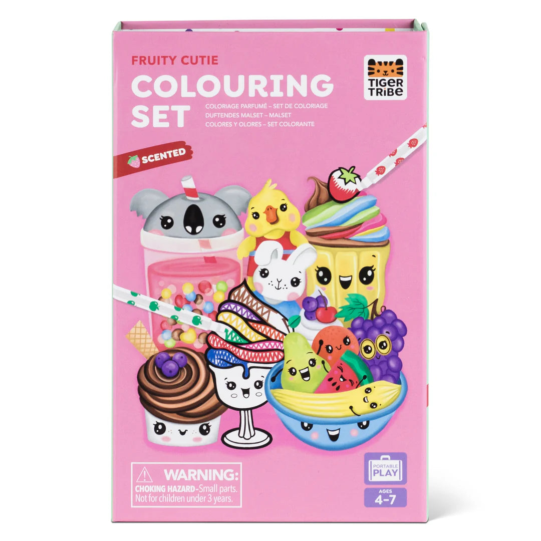 Colouring Set - Scented - Fruity Cutie - Tiger Tribe