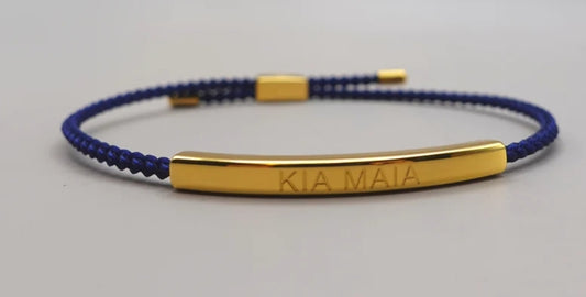 Bracelet - (Rerehua) - Kia Māia - Be Brave