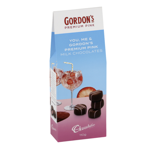 Chocolatie Truffles - Gordon's Pink Gin Milk Chocolate Liqueur Truffles