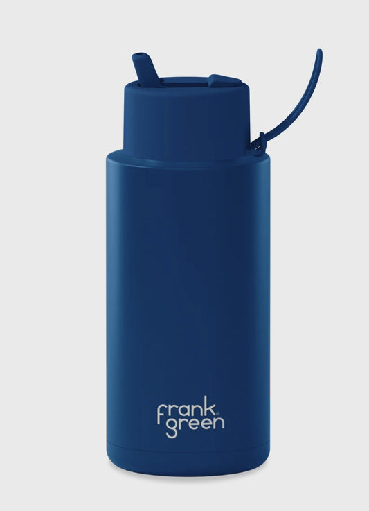 Reusable Bottle - Frank Green - 1ltr - Deep Ocean