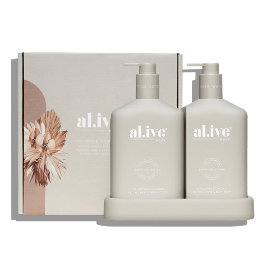 Wash & Lotion Duo - Al.ive - Sea Cotton & Coconut