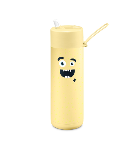 Reusable Bottle - Frank Green - 595ml - Buttermilk Splash (flip lid)