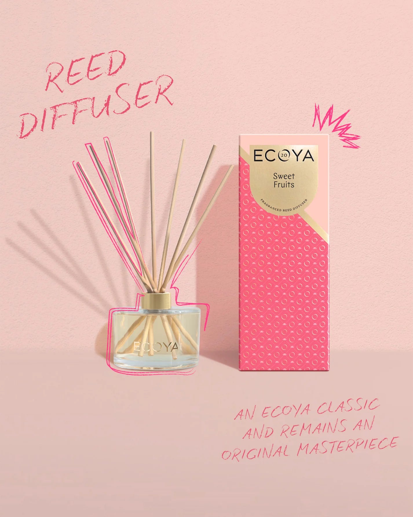 Diffuser - Reed - Ecoya - Sweet Fruits