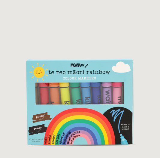 Te Reo Maori Rainbow Markers