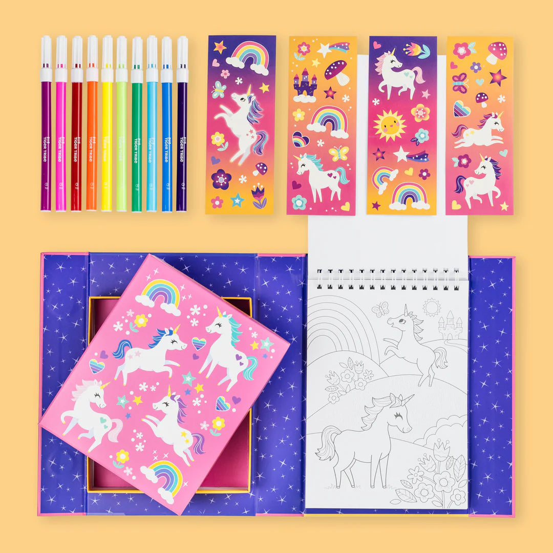 Colouring Set - Unicorn Magic - Tiger Tribe