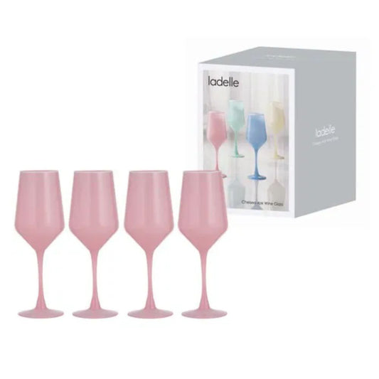 Wine Glasses - Blush