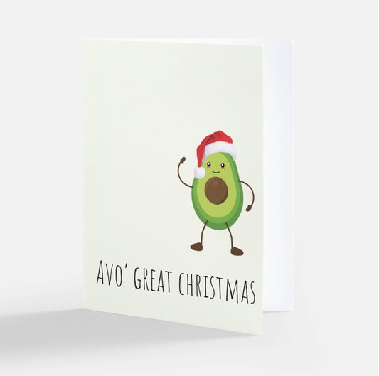 Greeting Card - Avo’ Great Christmas