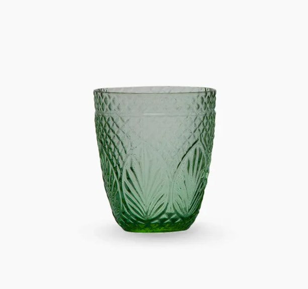 Tumbler - Glass - Vintage - Green