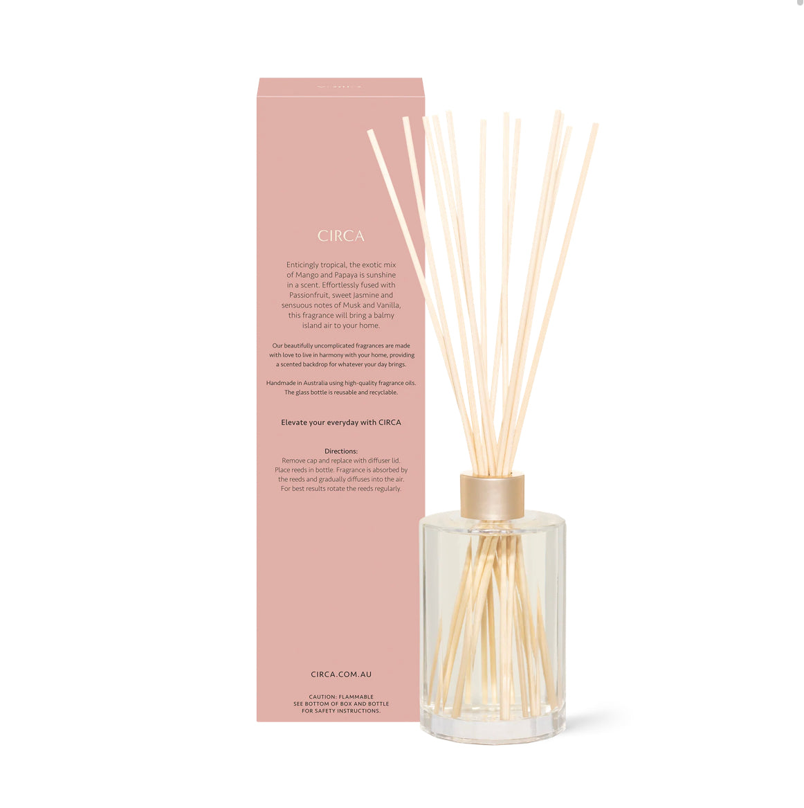 Reed Diffuser - Mango + Papaya - Circa