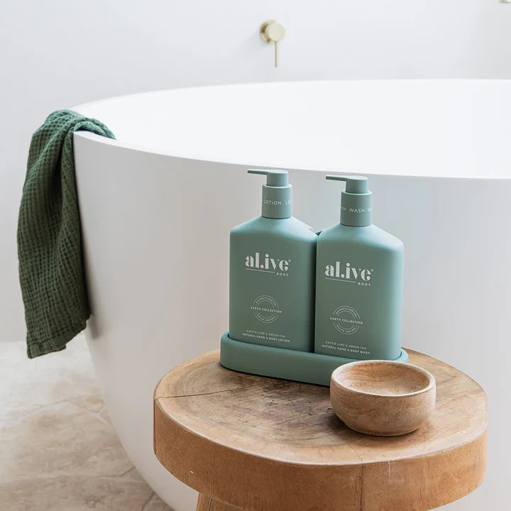 Wash & Lotion Duo - Al.ive - Kaffir Lime & Green Tea