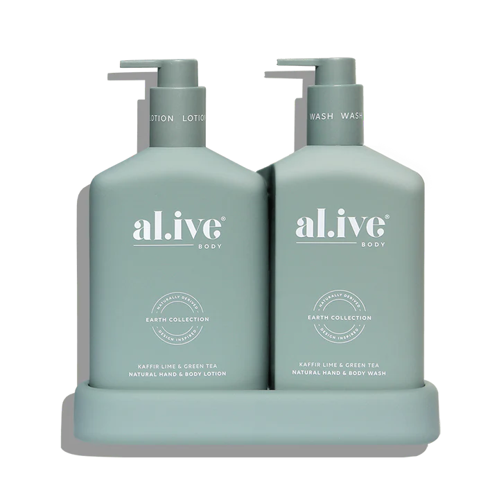 Wash & Lotion Duo - Al.ive - Kaffir Lime & Green Tea